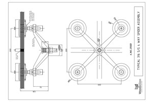 CAD Download - Four Arm Node Spider Assembly