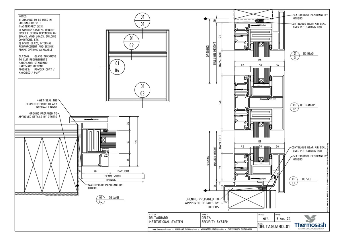 CAD Download - Thermosash DeltaGuard