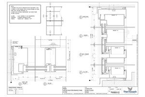 CAD Download - PW800 - 150mm Mullion Double Glazed Seismic